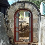 Interior gateway at Ambohimanga palace Madagascar