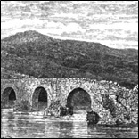 Bridge over the Andromba, built by Radama II.