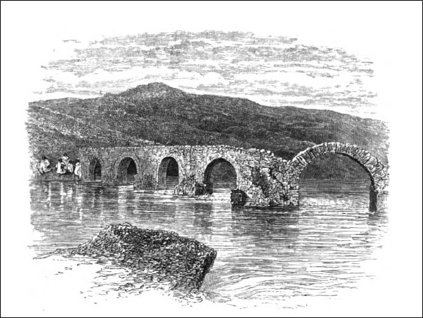 Bridge over the Andromba, built by Radama II.