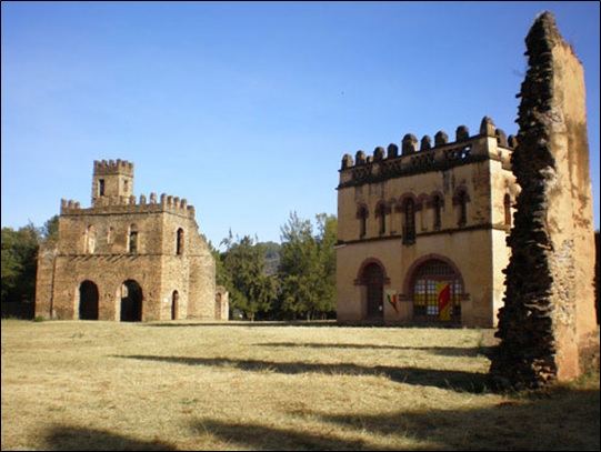 Palaces in Gindar, Ethiopia