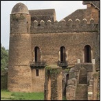 Fasilides Palace in the Fasil Ghebbi, Gondar, Ethiopia