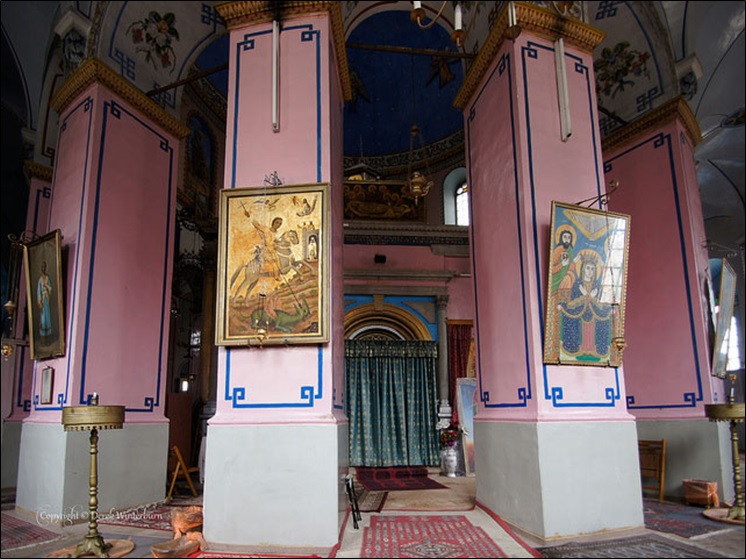 Interior of Ethiopian Church