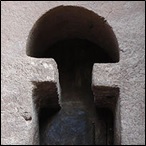 A door of Biet Medhane Alem, Lalibela, Ethiopia