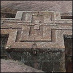 The rooftop of Lalibela