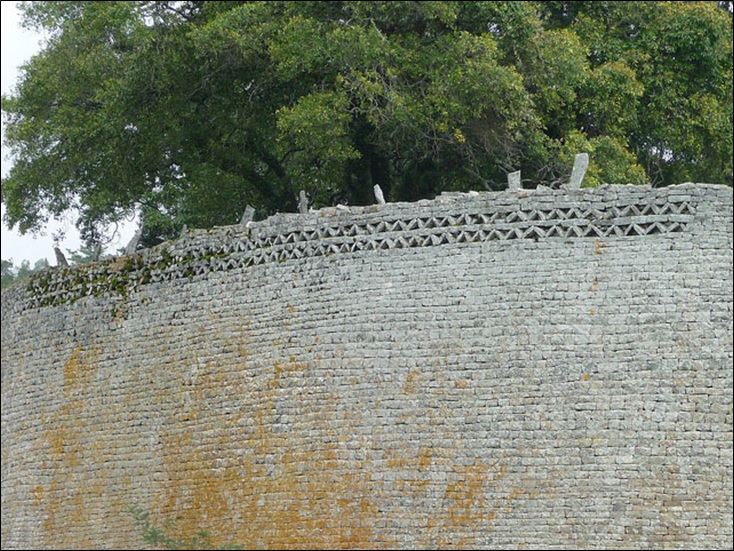 Wall of Great Zimbabwe