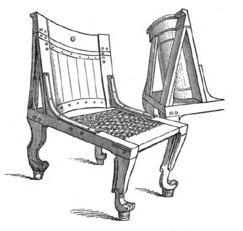 Chair in the Leyden Museum (Wilk, I. 410)