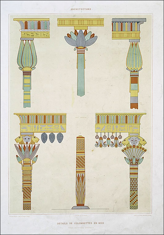 Columns-Architecture-details-of-wooden-columns-taken-from-various