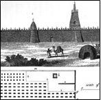 Sketch of the plan of the Great Mosque of Timbuctoo