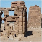 Ancient temples at Naqa, Sudan