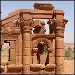 "Roman kiosk " in Naqa, Nubia, Sudan