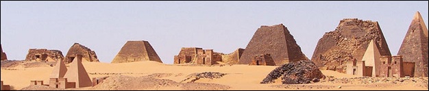 Group of Meroe pyramids