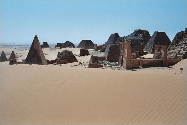 Meroitic mausoleums