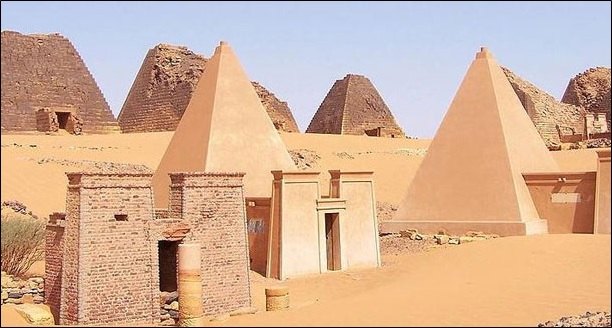 Pyramids N26 and N27.