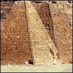 The Pyramids at the foot of Jebel Barkal, Karima, Sudan