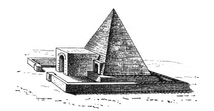 Tomb of the Middle Empire at Abydos (After Perrot-Chipiez)