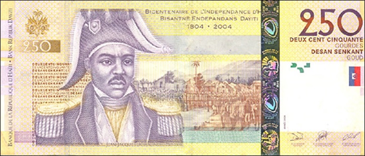 Haitian-Banknote-with-the-image-of-Jean-Jacques-Dessalines