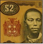 2 Jamaican dollar bill