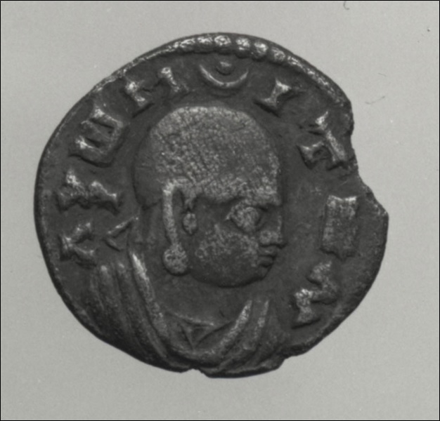 One of Two Coins Depicting Ousanas and an Anonymous King