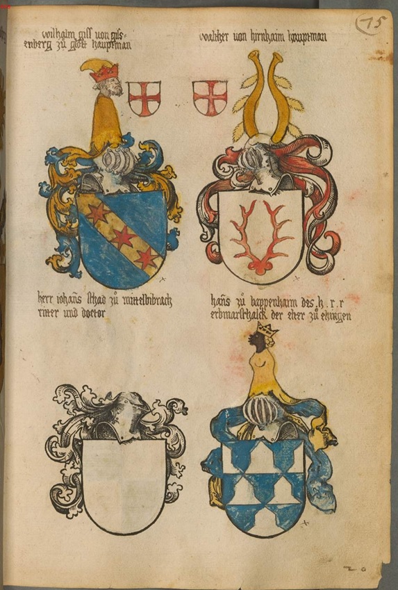 Image 165 from Collection of several heraldic books