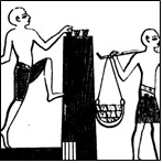 Ancient Egyptian Potters Firing