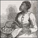 Selling sweet potatoes, Charleston, South Carolina, 1861