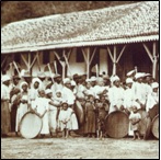 Slaves in a coffe farm in Brazil, c.1885