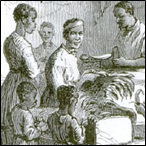 Scene in a Lynchburg Tobacco Factory