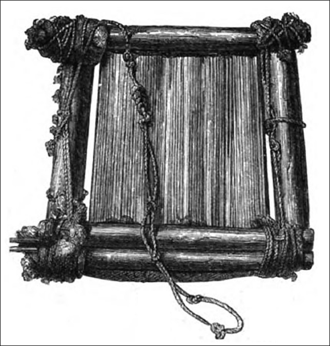 Weaving-frame from the Niger