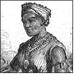 The favorite Queen of Dahomey