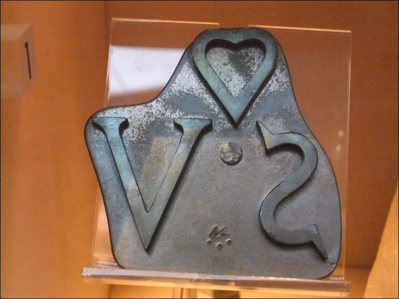 A replica of a Slave Branding Iron which would have originally been used in the Atlantic Slave Trade.