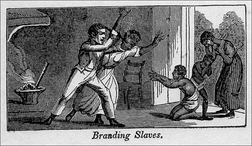 Branding slaves