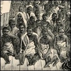 Group of 322 liberated Africans on the deck of the “Daphne”