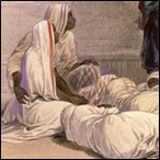 A slave market in Cairo, 1848