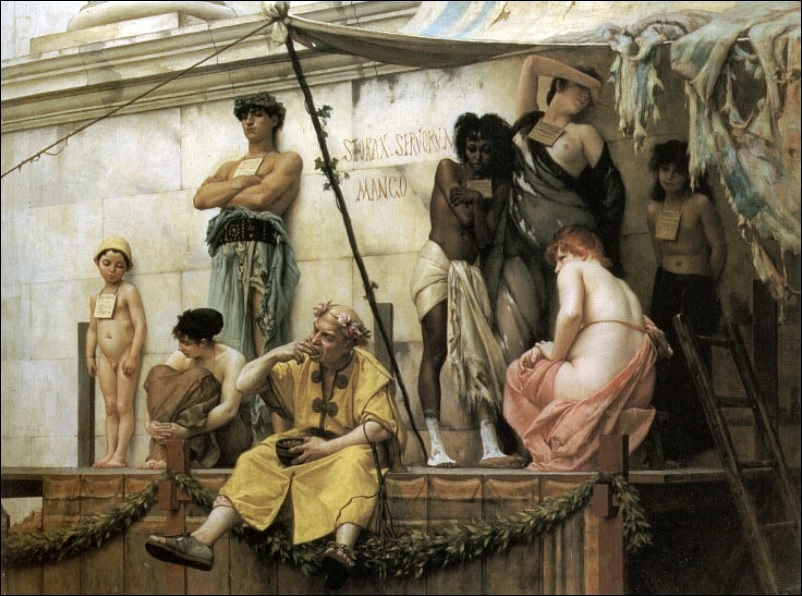 The slave market