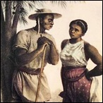 Negro e Negra n'uma Fazenda