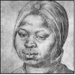 Portrait of African woman Catherine