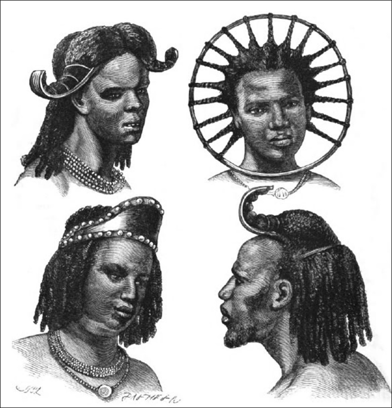 Women and male head-dress