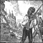 Peter Salem, the colored American at Bunker Hill