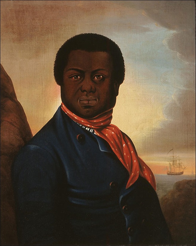 Portrait of a black sailor (Paul Cuffe?)