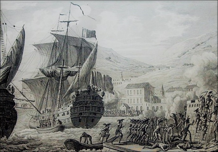 Invasion of Cape Haitian by the French army