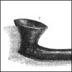 Clay pipe, Nubia