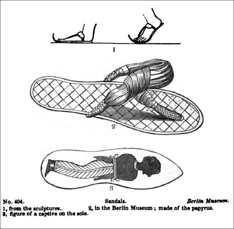 Egyptian sandals