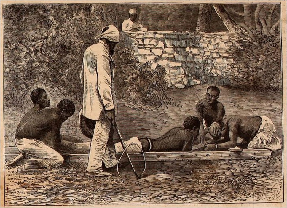 Punishing slaves in Cuba