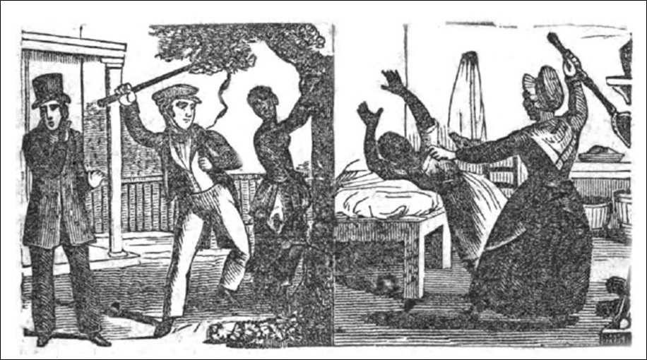 The flogging of a slave named Piney