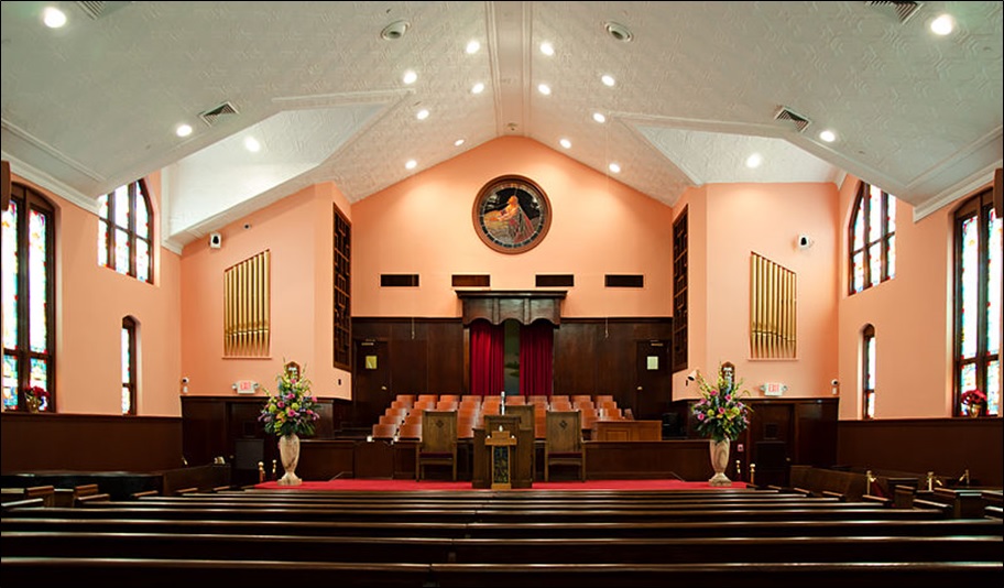 The old Ebenezer Baptist Church in Atlanta, Georgia