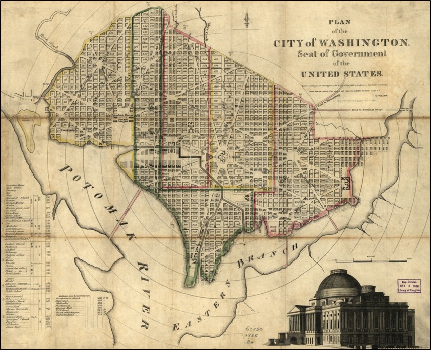 Plan of the city of Washington