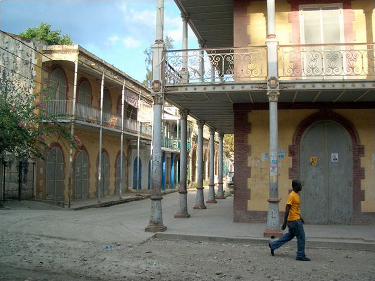 Street scene in Jacmel