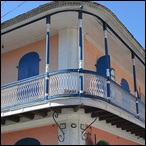 Two-story building in Jacmel