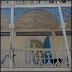 Lace ironwork of the Hotel Florita