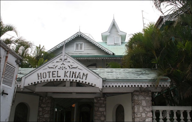 The roof top of the Hotel Kinam